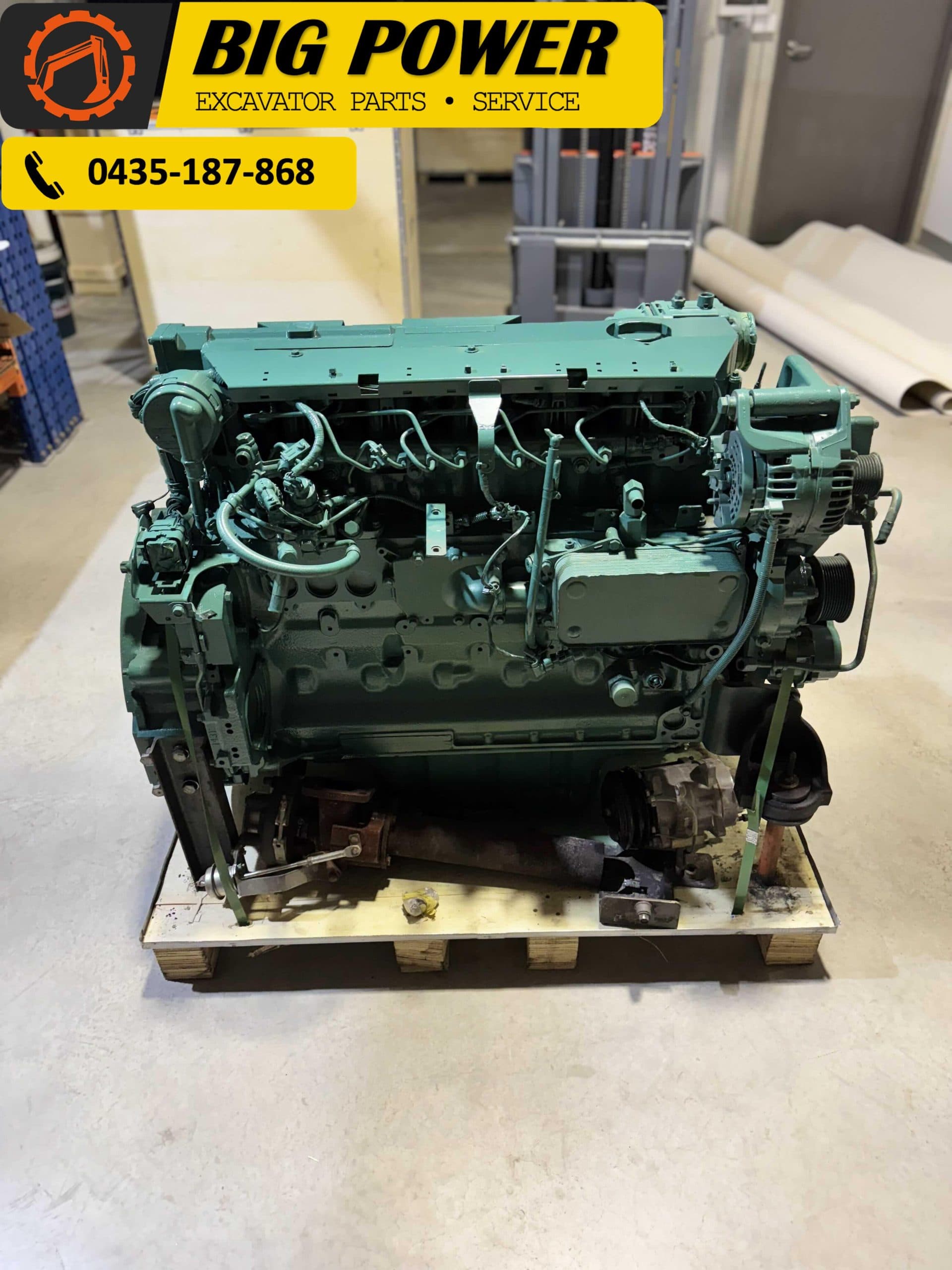 Volvo D6E Engine