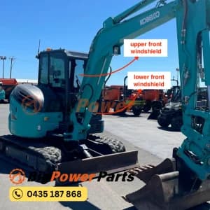 Kobelco SK55SR Excavator Cabin Glass