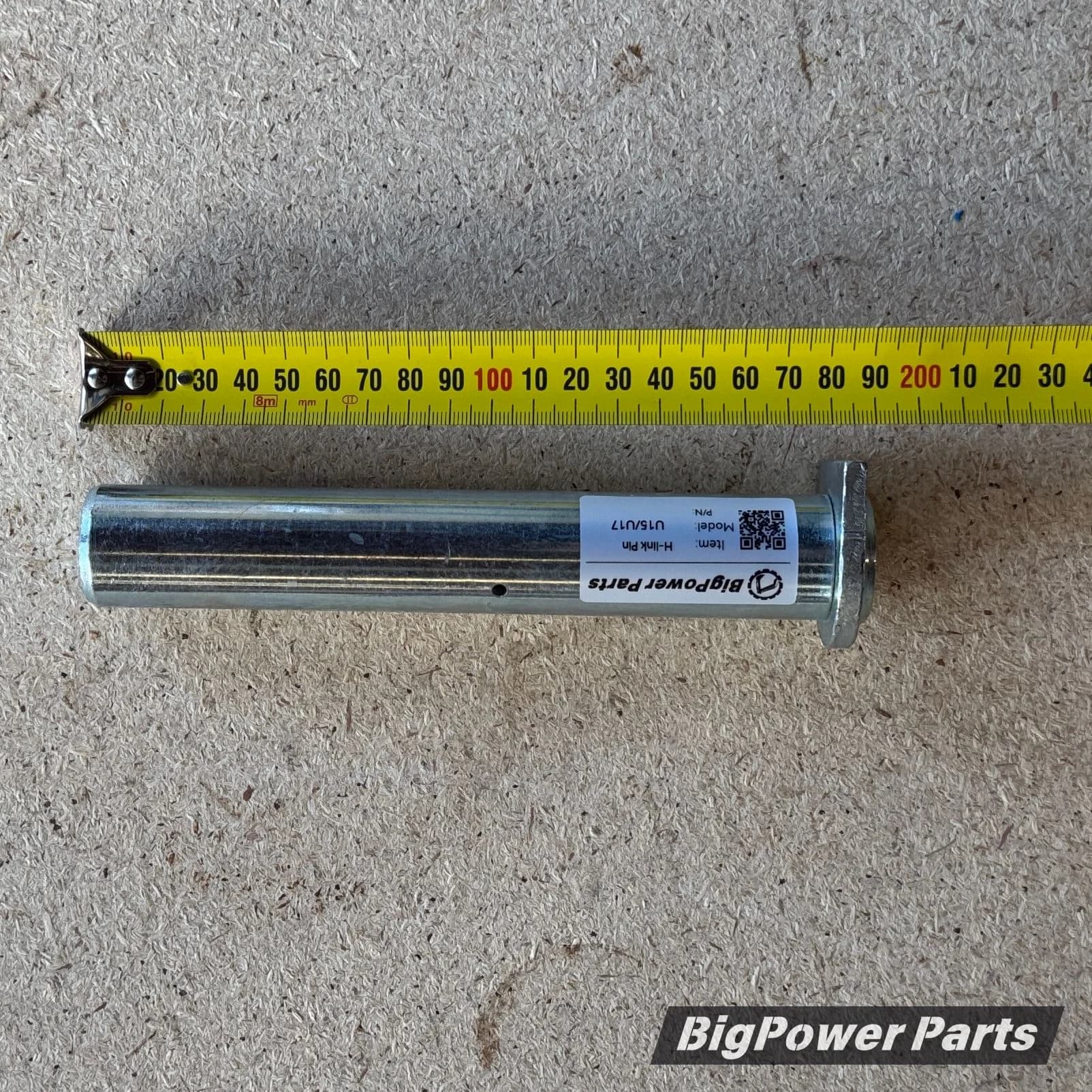Bucket Pin Kubota U17-3 KX41-3 KX018-4 U17-5 (P1A, P1B) 30x185mm PN:RB238-66760 image 2