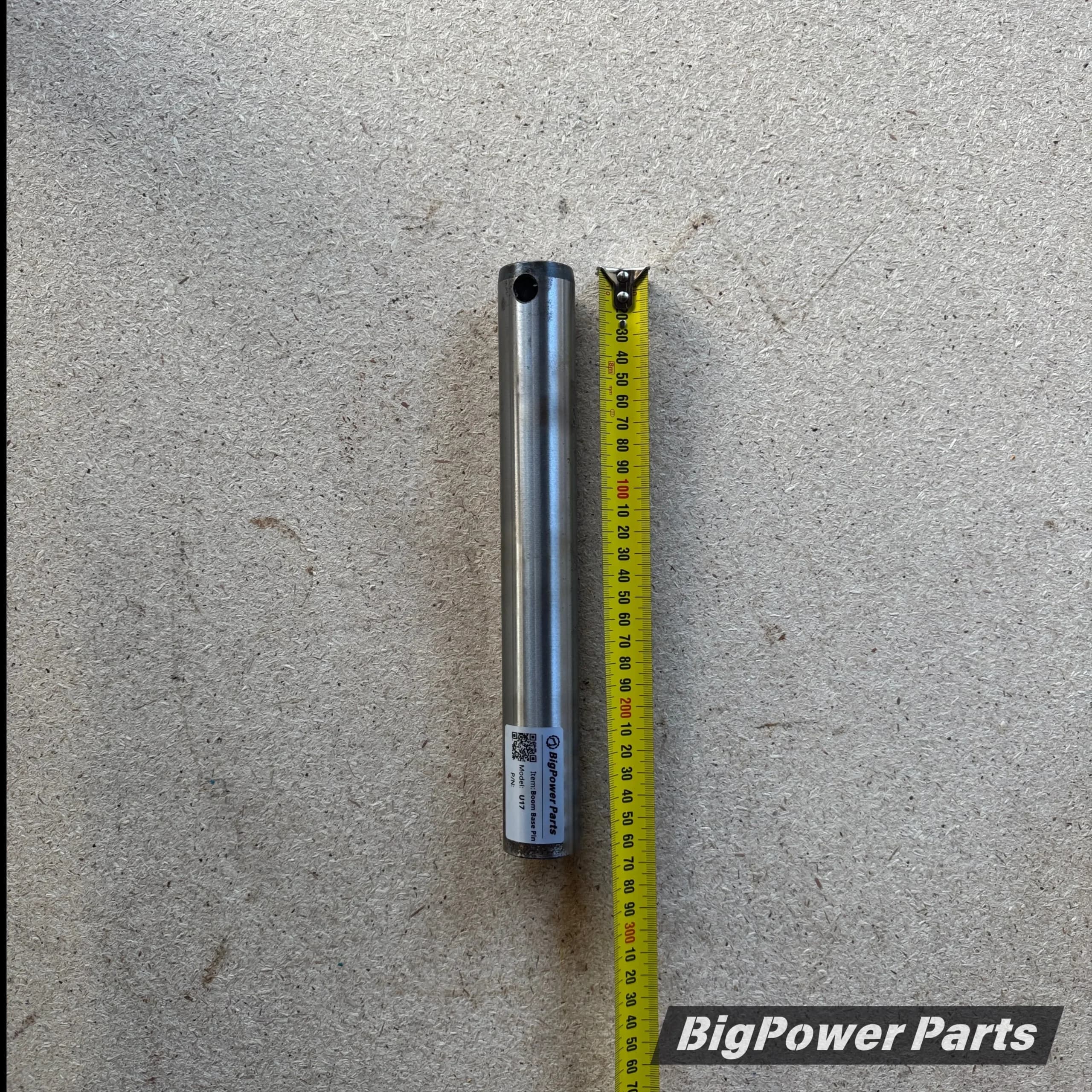 Excavator Pin Kubota U17-3 KX41-3 KX018-4 U15-3 Boom Base Pin 35x260mm (P9) image 3