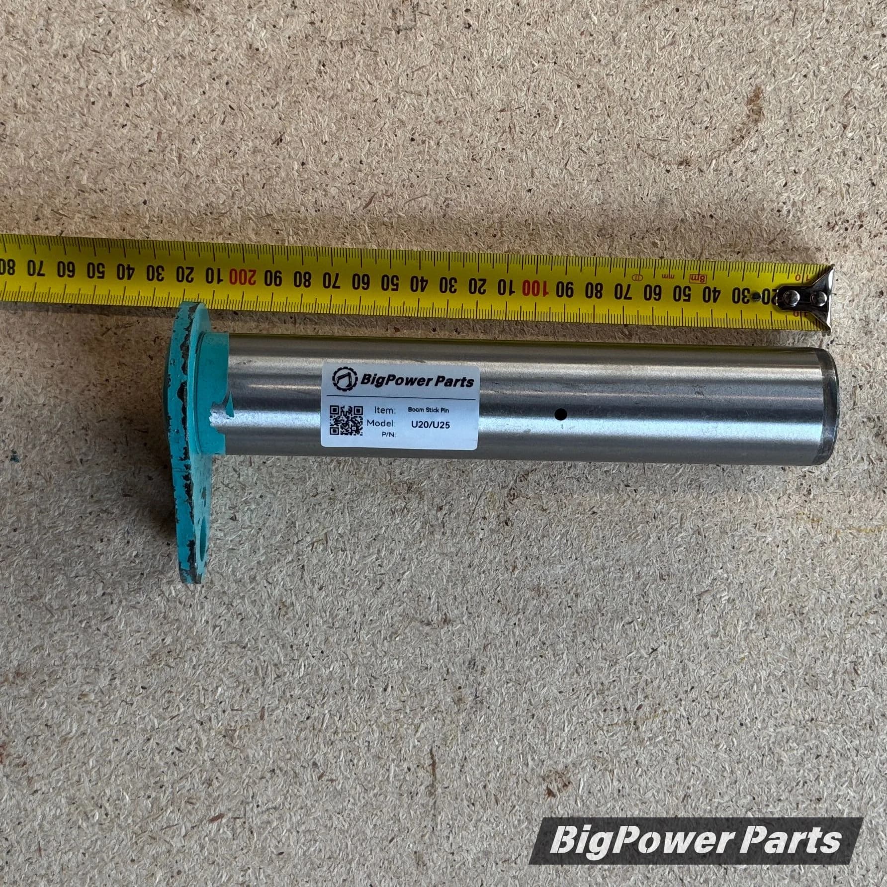 Excavator Pin Kubota U25-3 U20 Boom-to-Arm Pin (P4) 40x215mm image 2