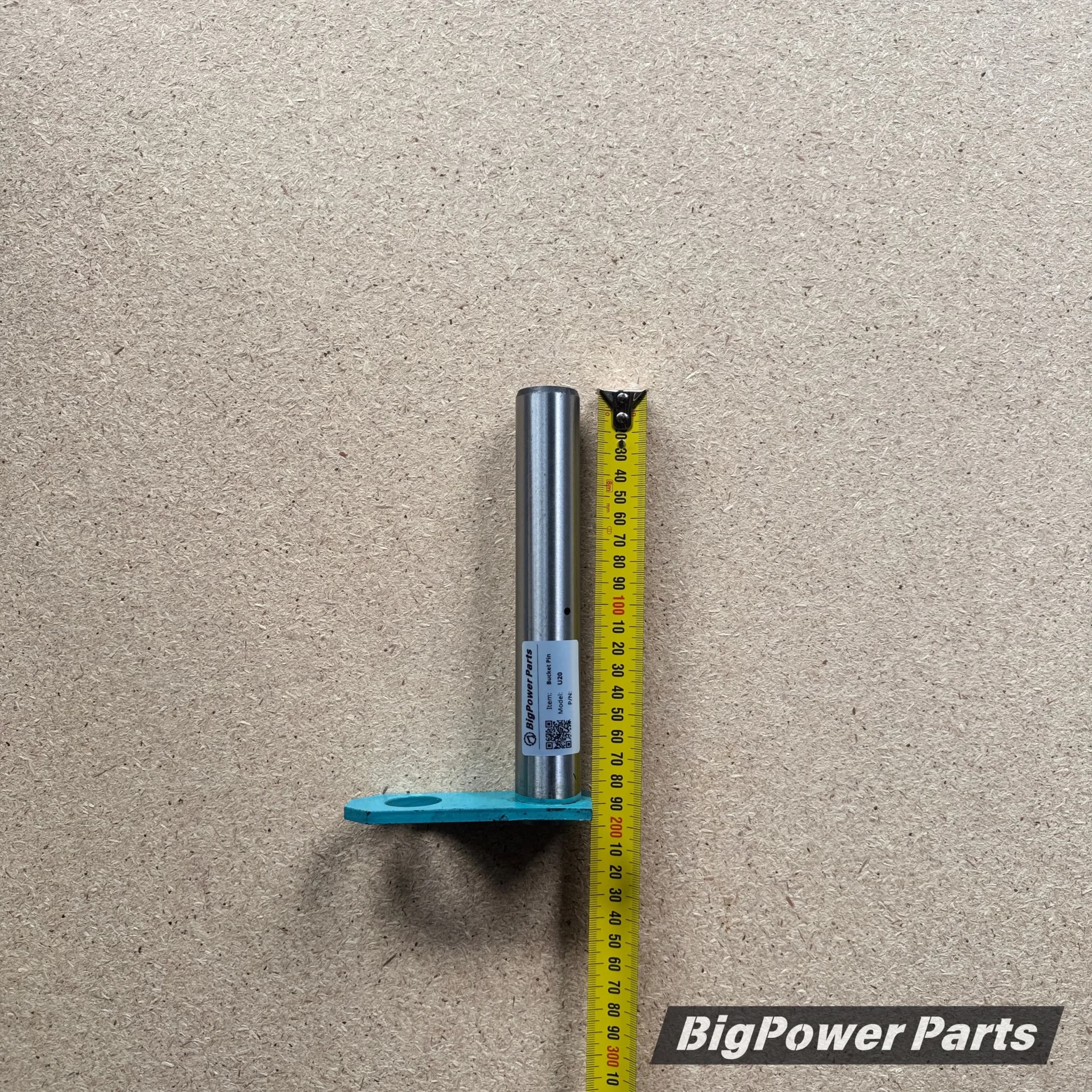 Bucket Pin Kubota U20 U25-3 CAT 301.5 301.7 30X195mm (P1A, P1B) image 3