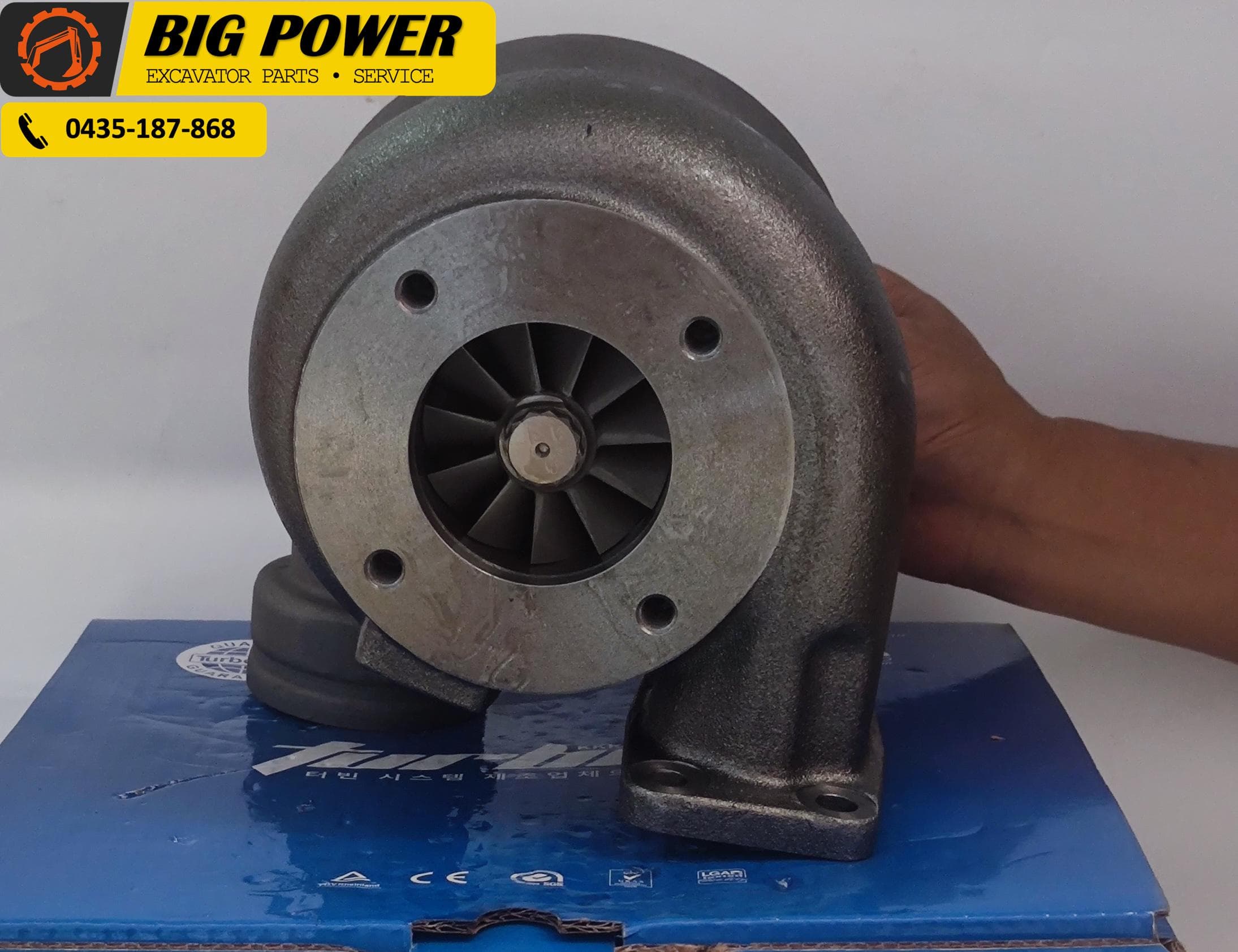 Volvo EC240B EC290B Turbocharger 318844 Engine D7D