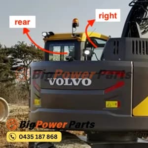 Volvo EC210 ECR235 Excavator Glass