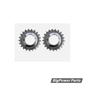 Sprocket Kobelco Sk25Sr Yanmar Vio25 VIO27 21T 12(9+3)H 160mmID