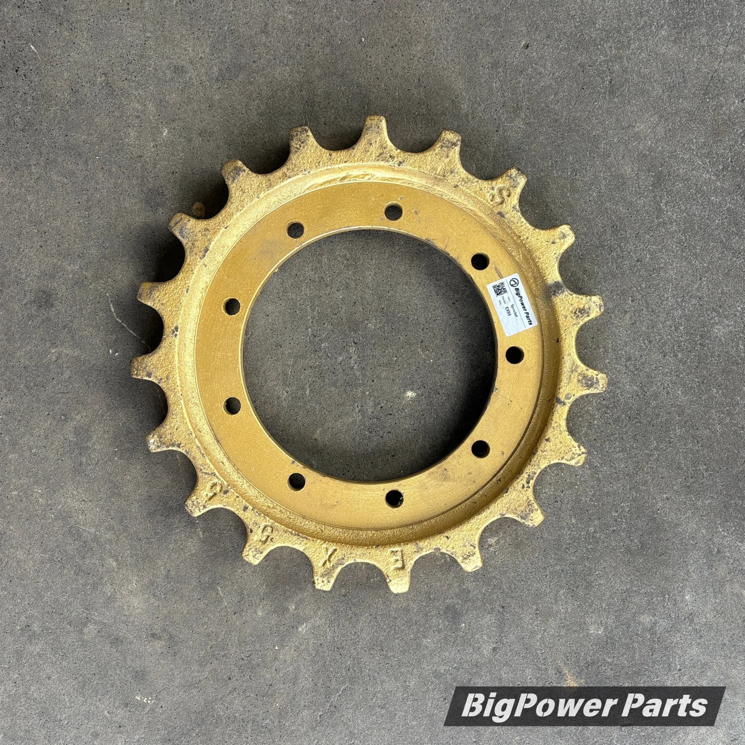 Sprocket Hitachi Zx55U EX55 Kubota Kx057-4 U48-4 U55-4 19T 9H 230mmID