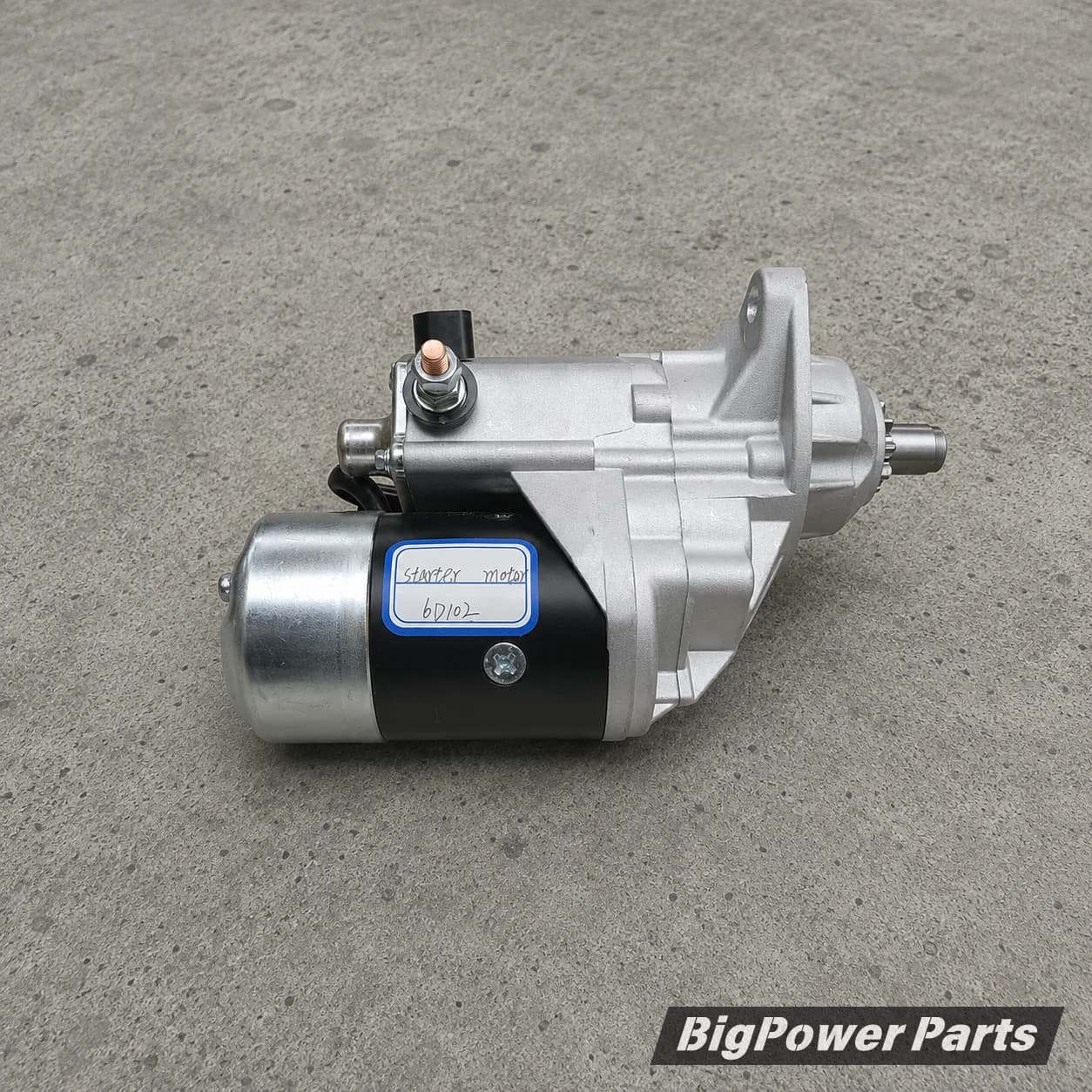Starter Motor PC200-6 PC210LC-6 PC220-6 PC220-7 PC220LC-6 PC220LC-7 Engine Komatsu S6D102 24V