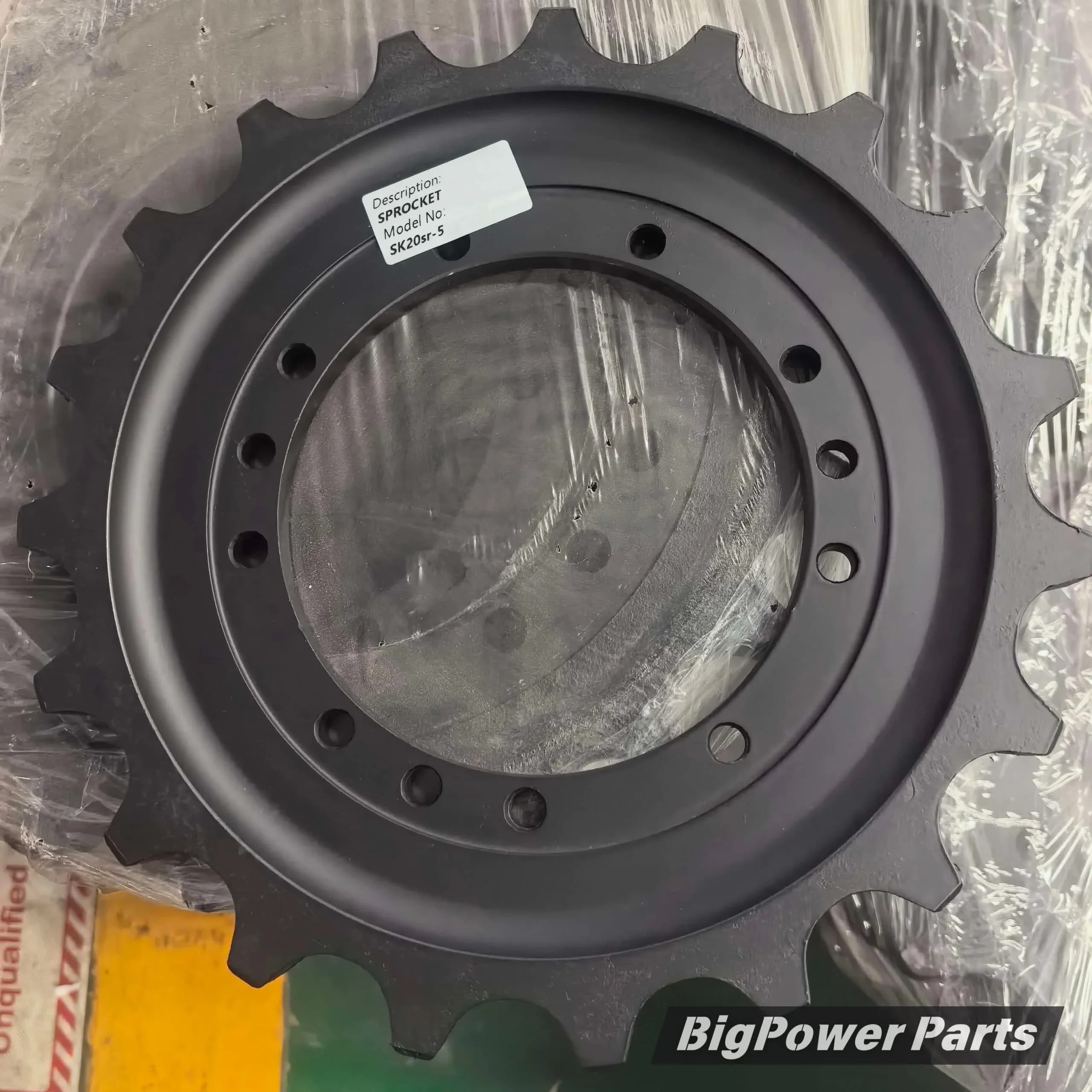 Sprocket Kobelco SK20SR SK25SR Case CX25B New Holland E25SR SK25SR-2 SK20SR-2/3/5 19T 12H (9+3) 160mmID 318mmOD